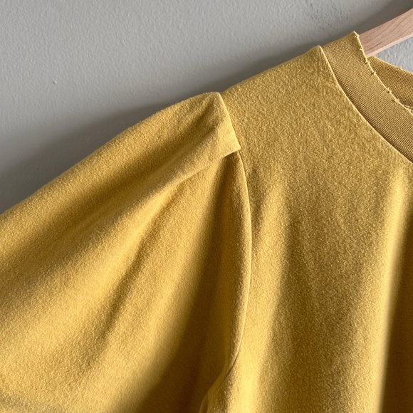 LoveShackFancy Lewin Puff-Sleeve Pullover Sweater | Size Large | NWT - Picture 12 of 16